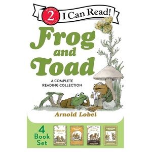 ✅ 5 for $25 - Four-Book Boxed Set Frog & Toad Early Reader Level 2